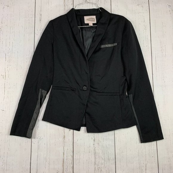 Forever 21 Small Black Blazer Jacket Women - Picture 1 of 10